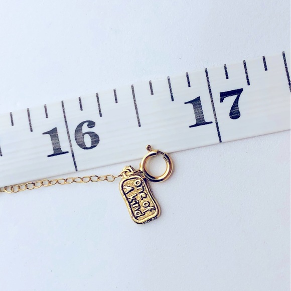 One of a kind necklace that says thank god - Picture 11 of 11